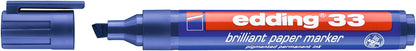 EDDING Permanent Marker 33 33-3 blau