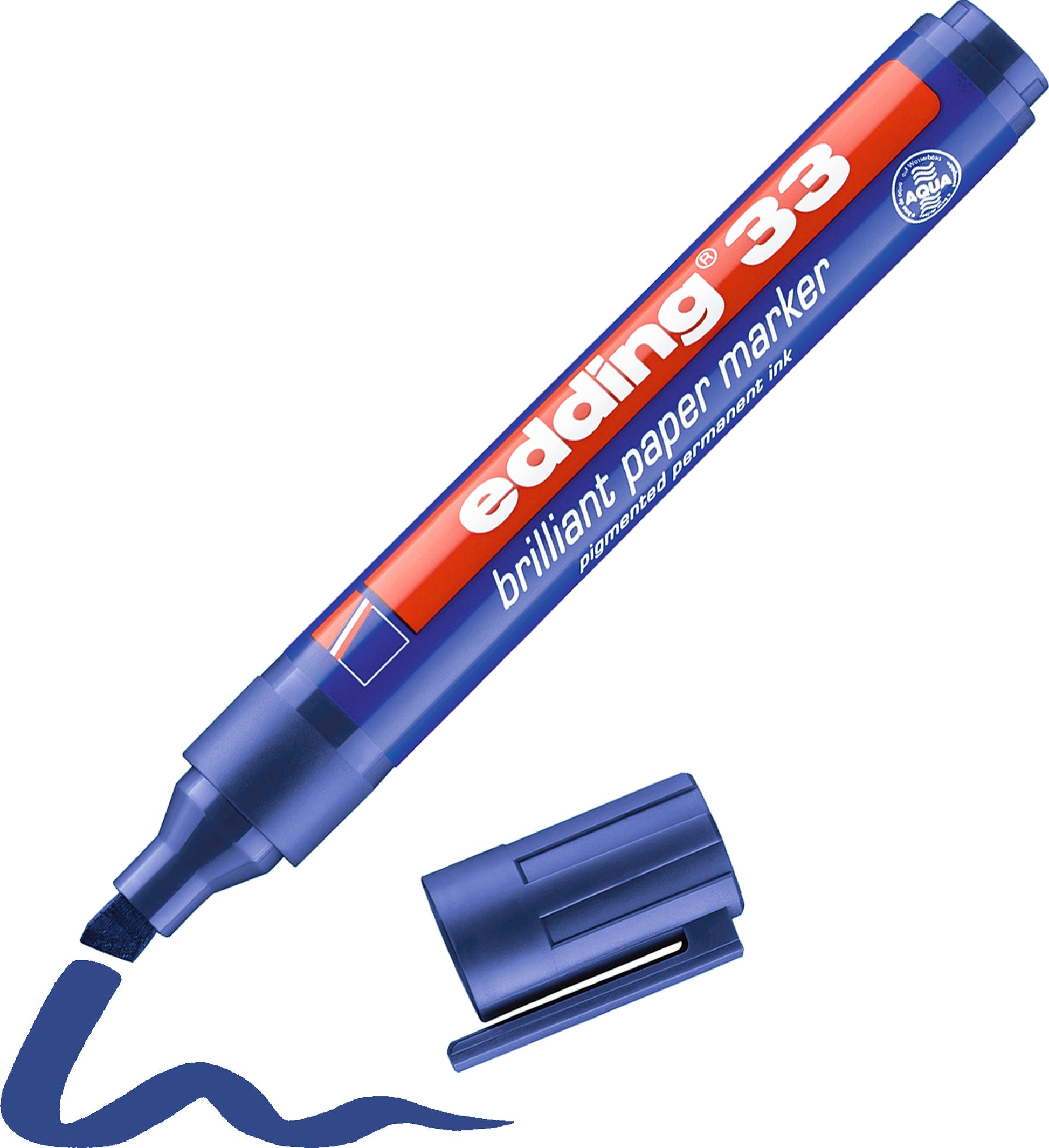 EDDING Permanent Marker 33 33-3 blau