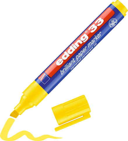 EDDING Permanent Marker 33 1-5mm 33-5 gelb