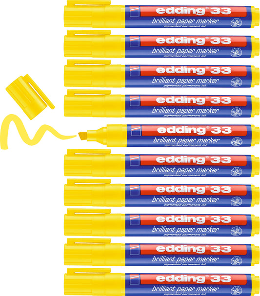 EDDING Permanent Marker 33 1-5mm 33-5 gelb