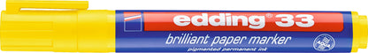 EDDING Permanent Marker 33 1-5mm 33-5 gelb