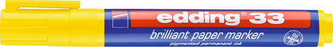 EDDING Permanent Marker 33 1-5mm 33-5 gelb