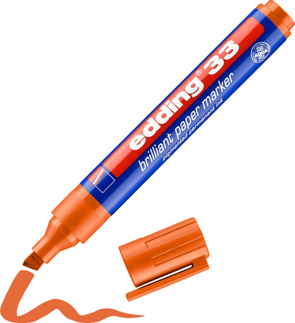 EDDING Permanent Marker 33 1-5mm 33-6 orange