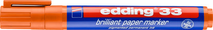 EDDING Permanent Marker 33 1-5mm 33-6 orange