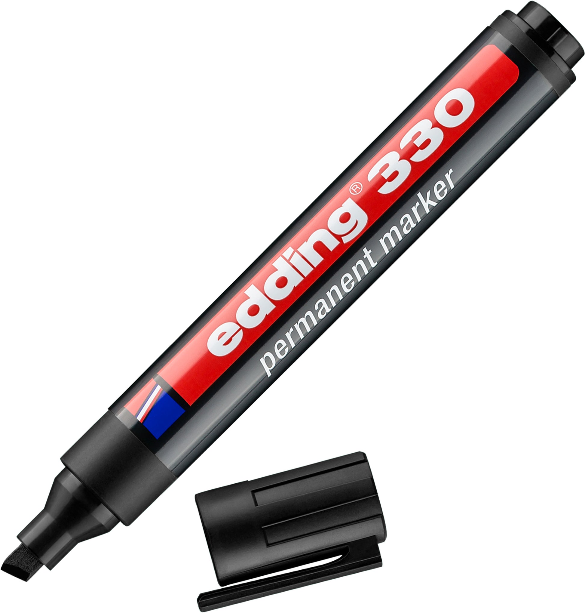 EDDING Permanent Marker 330 1-5mm 330-001 schwarz