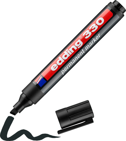 EDDING Permanent Marker 330 1-5mm 330-001 schwarz