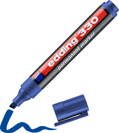 EDDING Permanent Marker 330 1-5mm 330-003 blau