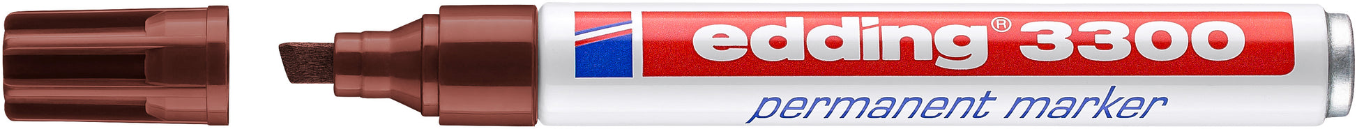 EDDING Permanent Marker 3300 1-5mm 3300-7 braun