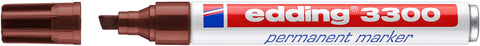 EDDING Permanent Marker 3300 1-5mm 3300-7 braun