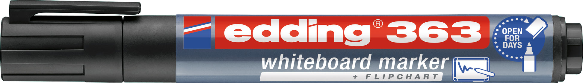 EDDING Whiteboard Marker 363 1-5mm 363-001 schwarz