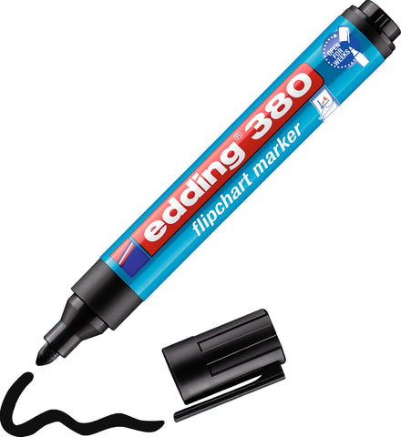 EDDING Flipchart Marker 380 1,5-3mm 380-1 schwarz