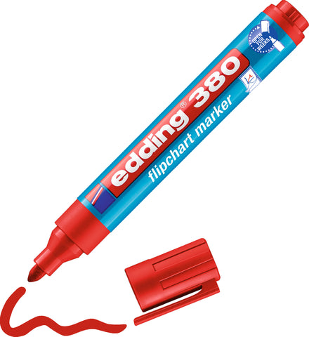 EDDING Flipchart Marker 380 1,5-3mm 380-2 rot