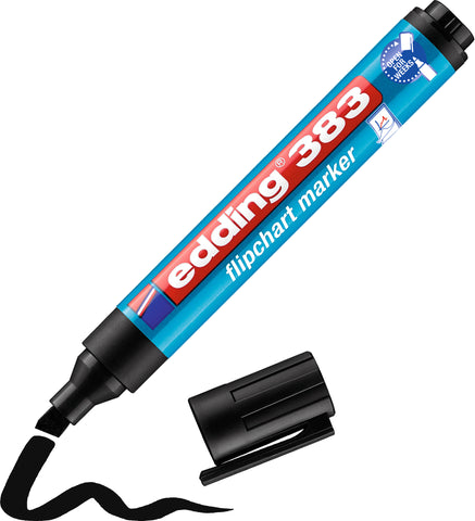 EDDING Flipchart Marker 383 1-5mm 383-1 schwarz