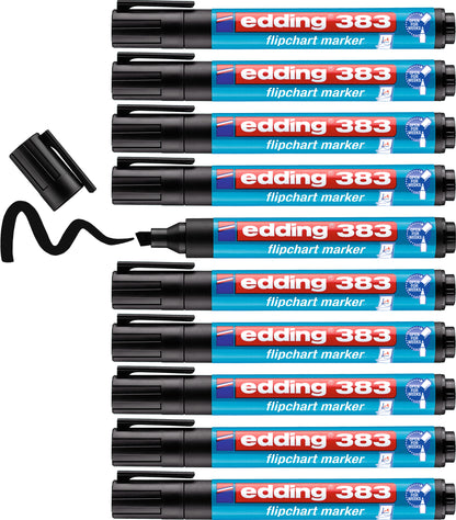 EDDING Flipchart Marker 383 1-5mm 383-1 schwarz