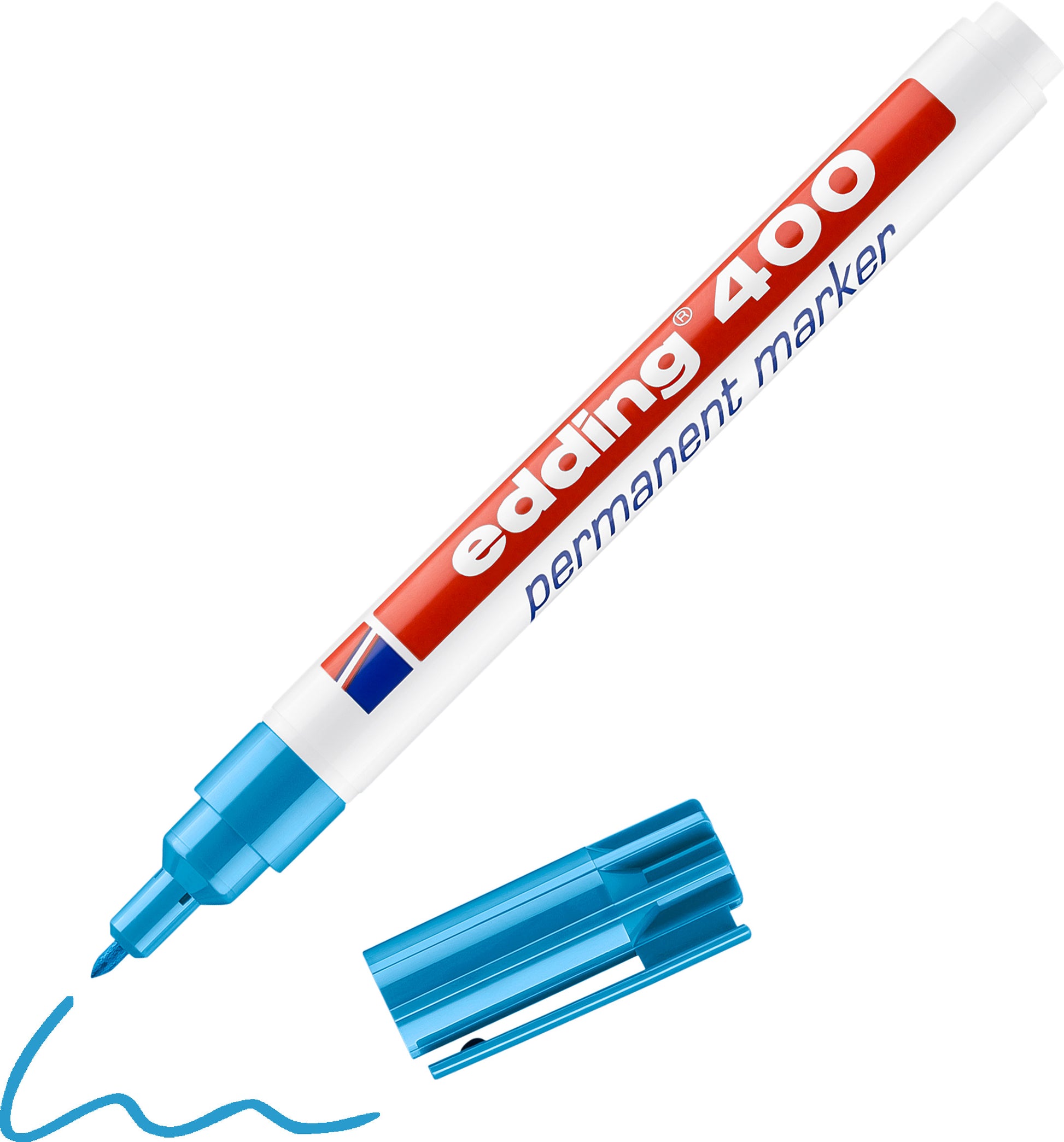 EDDING Permanent Marker 400 1mm 400-10 hellblau
