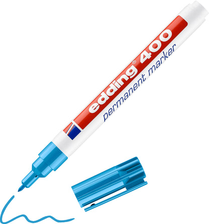 EDDING Permanent Marker 400 1mm 400-10 hellblau