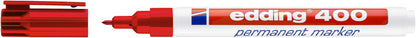 EDDING Permanent Marker 400 -1mm 400-2 rot