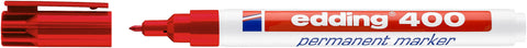 EDDING Permanent Marker 400 -1mm 400-2 rot