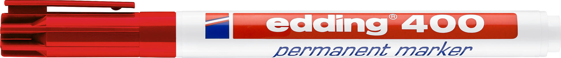 EDDING Permanent Marker 400 -1mm 400-2 rot