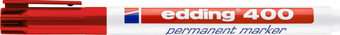 EDDING Permanent Marker 400 -1mm 400-2 rot