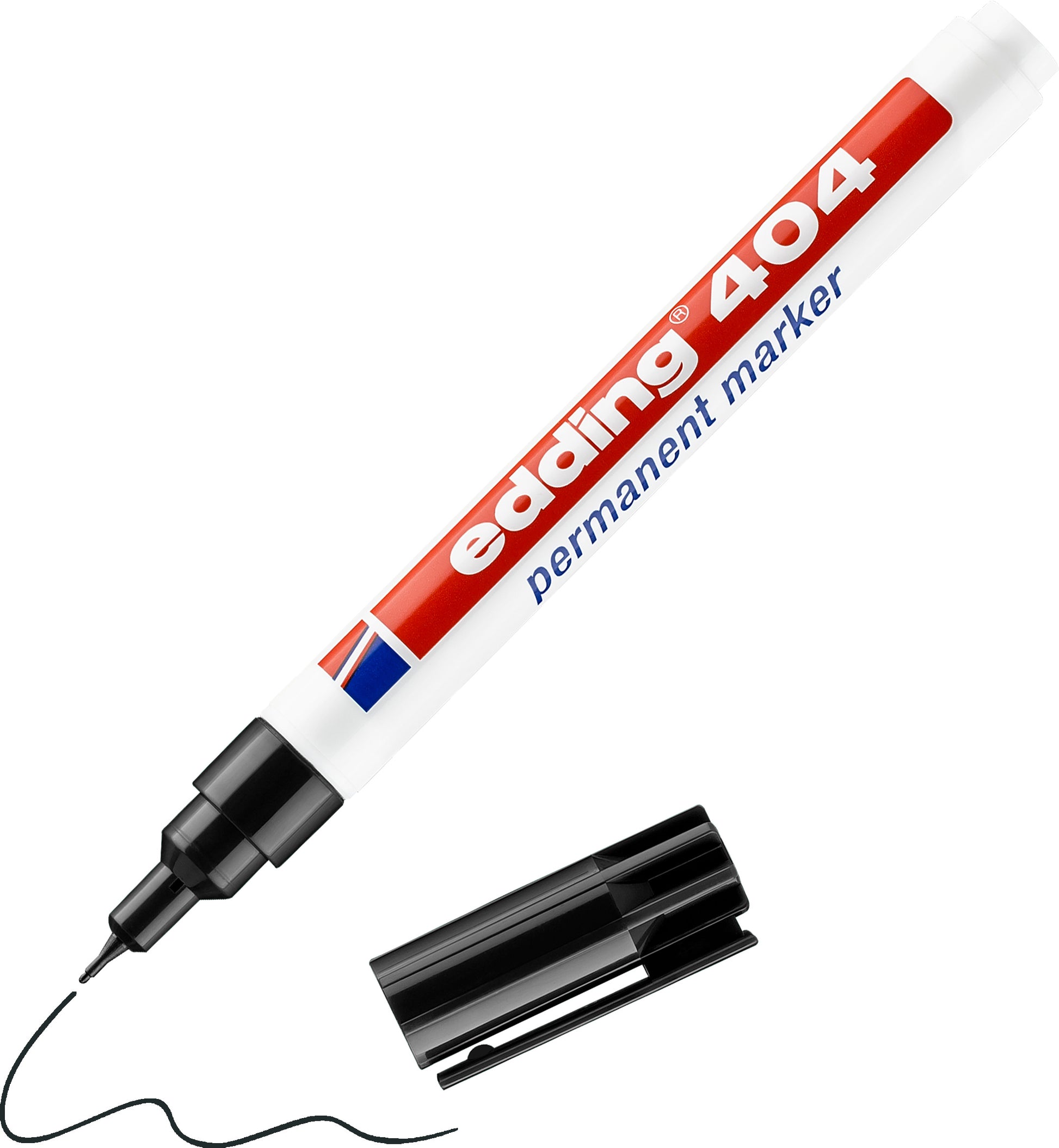 EDDING Permanent Marker 404 404-1 schwarz