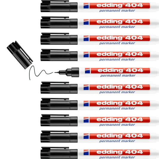 EDDING Permanent Marker 404 404-1 schwarz