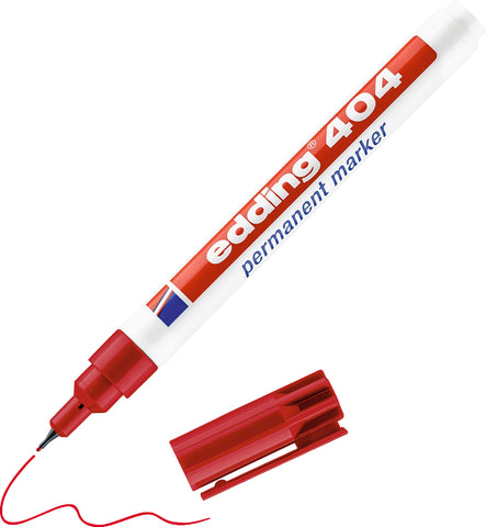 EDDING Permanent Marker 404 404-2 rot