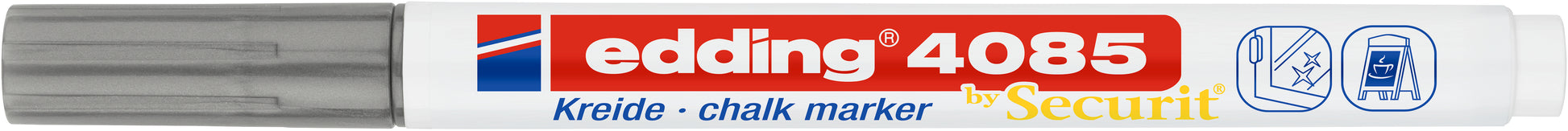 EDDING Chalk Marker 4085 1-2mm 4085-054 silber