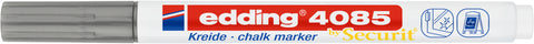 EDDING Chalk Marker 4085 1-2mm 4085-054 silber