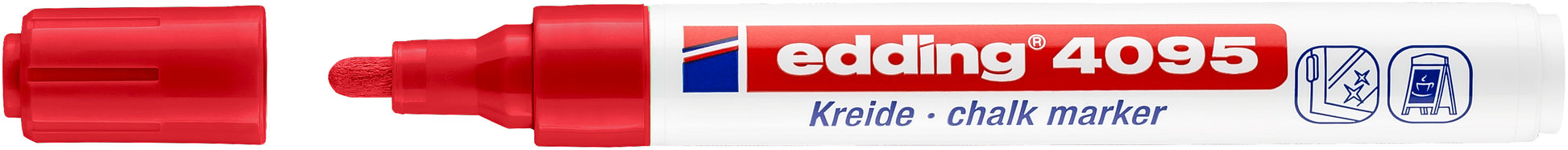 EDDING Windowmarker 4095 2-3mm 4095-2 rot