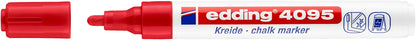 EDDING Windowmarker 4095 2-3mm 4095-2 rot