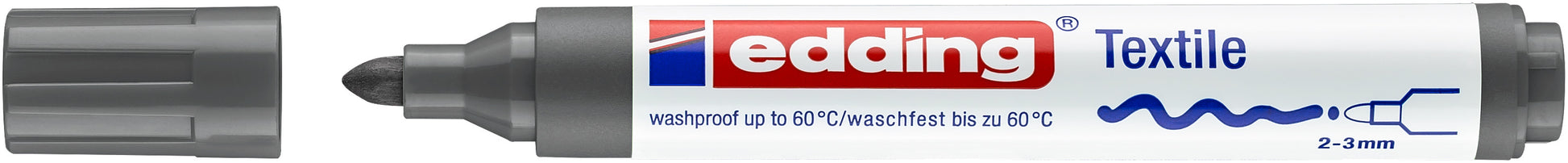 EDDING T-Shirt-Marker 4500 2-3mm 4500-12 grau