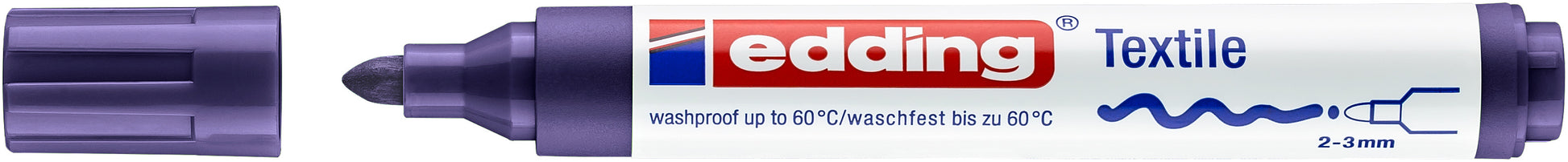 EDDING Textil-Marker 4500 2-3mm 4500-8 violett