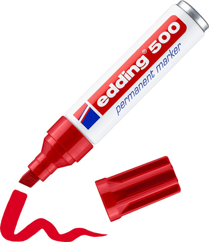 EDDING Permanent Marker 500 2-7mm 500-2 rot