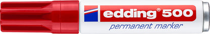 EDDING Permanent Marker 500 2-7mm 500-2 rot