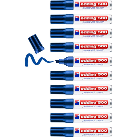 EDDING Permanent Marker 500 2-7mm 500-3 blau