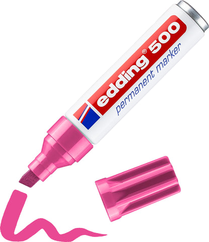 EDDING Permanent Marker 500 2-7mm 500-9 rosa