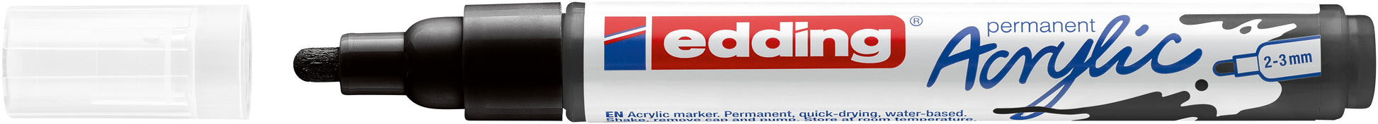 EDDING Acrylmarker 5100 2-3mm 5100-901 tiefschwarz sdm