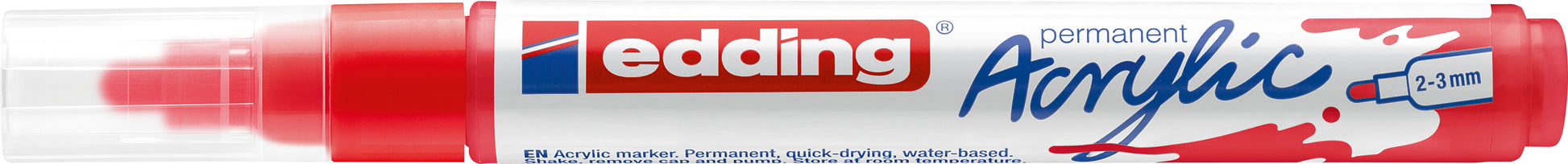 EDDING Acrylmarker 5100 2-3mm 5100-902 verkehrsrot sdm