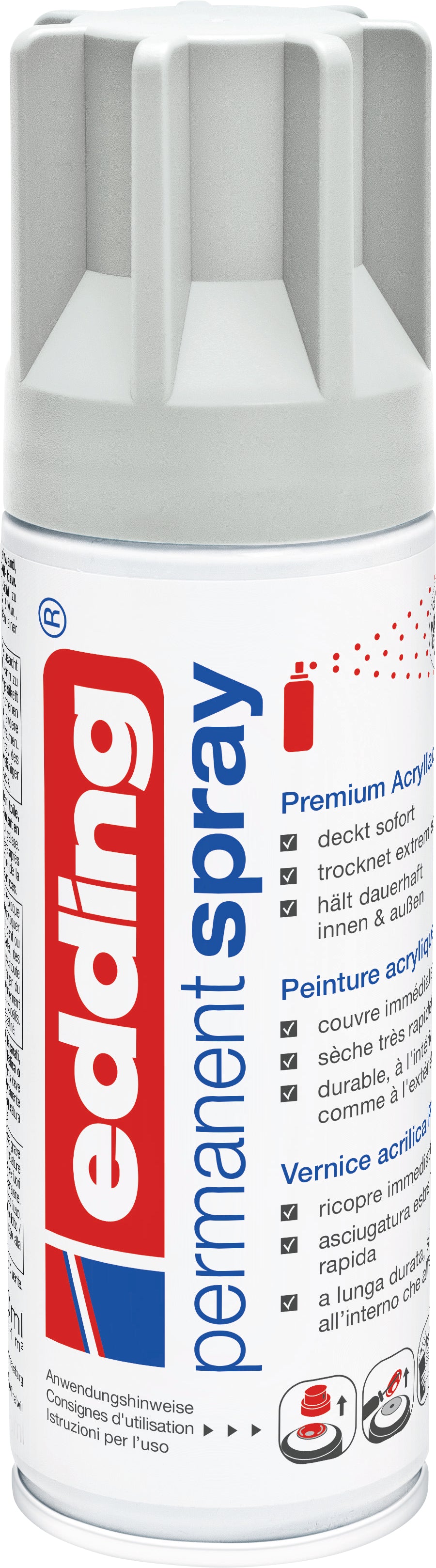 EDDING Acryllack 5200-925 grau