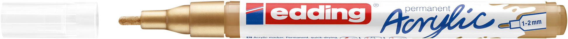 EDDING Acrylmarker 5300 1-2mm 5300-924 reichgold sdm