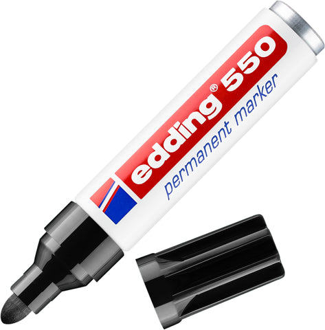 EDDING Permanent Marker 550 3-4mm 550-1 schwarz