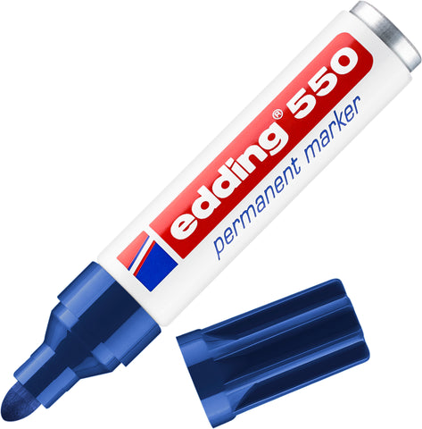 EDDING Permanent Marker 550 3-4mm 550-3 blau