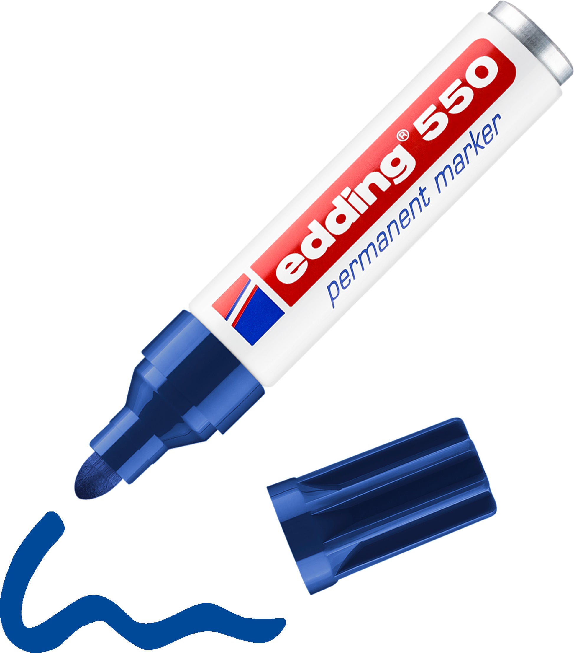 EDDING Permanent Marker 550 3-4mm 550-3 blau