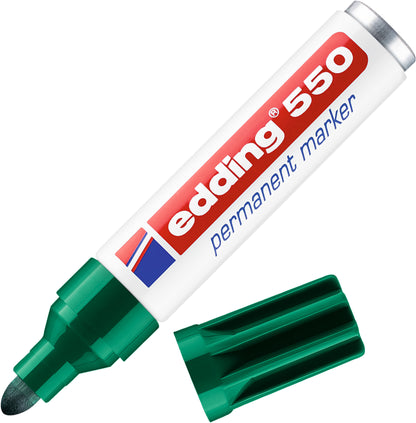 EDDING Permanent Marker 550 3-4mm 550-4 grün