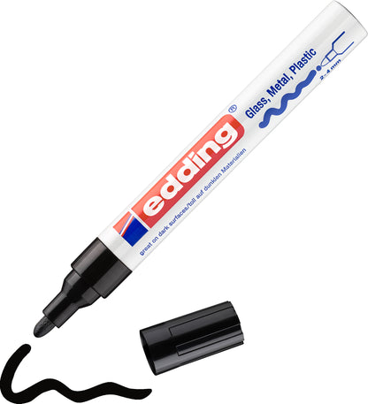 EDDING Paintmarker 750 2-4mm 750-1 CREA schwarz