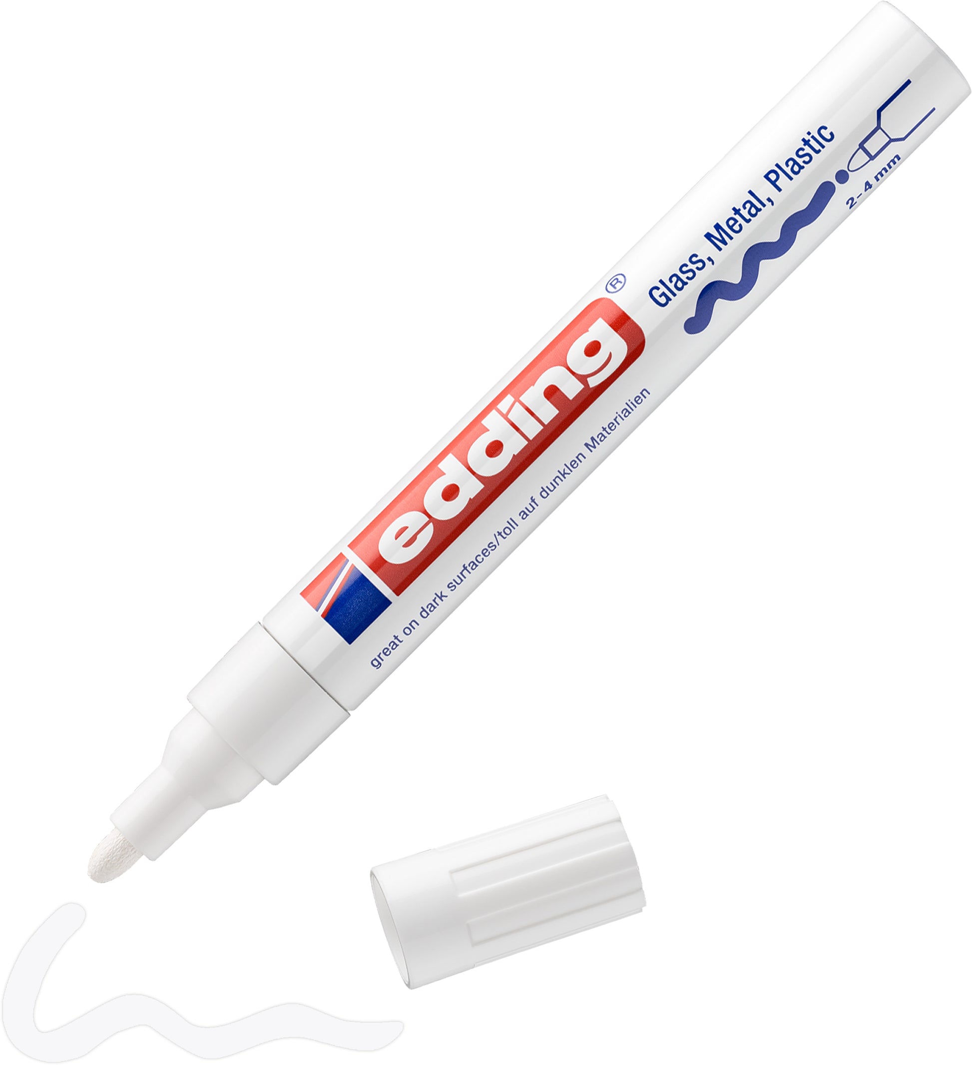 EDDING Paintmarker 750 2-4mm 750-49 CREA weiss