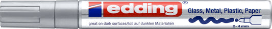 EDDING Paintmarker 750 2-4mm 750-54 CREA silber
