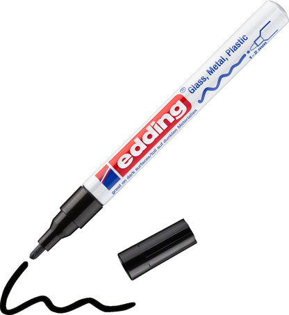 EDDING Paintmarker 751 CREA 1-2mm 751-1 CREA schwarz