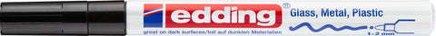 EDDING Paintmarker 751 CREA 1-2mm 751-1 CREA schwarz
